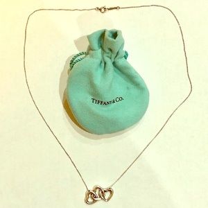 Tiffany & Co. triple heart sterling necklace